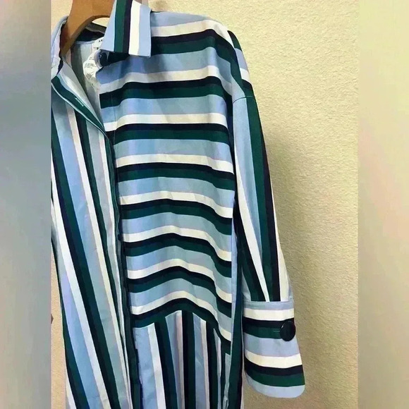 Akris Punto Striped Mini Dress Size 4 like NEW - Picture 6 of 13